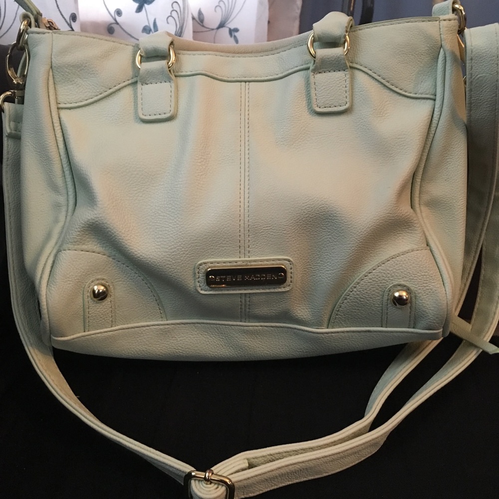 Steve Madden Crossbody Bag Mint Green - Picture 3 of 7